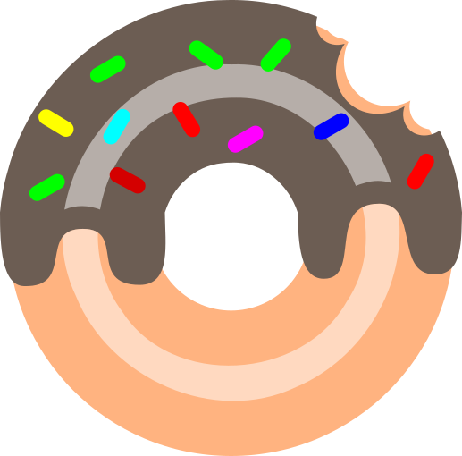 A donut Logo